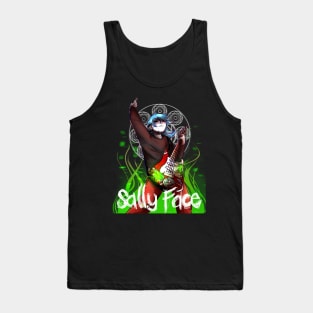 Sally Face Guitar (No Background) Tank Top